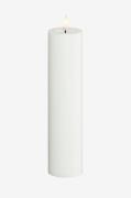 DeluxeHomeart - LED-pelarljus 5x20 cm - Vit - Ljus - Från Homeroom