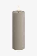 DeluxeHomeart - LED-pelarljus 5x15 cm - Beige - Ljus - Från Homeroom