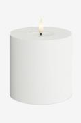 DeluxeHomeart - LED utomhuspelarljus 10x10 cm - Vit - Dekorationsbelys...