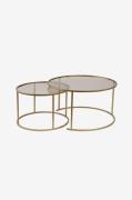 Homitis - Soffbord Set Aurum Double - Guld - Soffbord - Från Homeroom