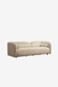 Hanah Home - Soffa med 3 sittplatser Victoria - Vit - 3-sits soffor - ...