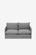 Hanah Home - Bäddsoffa med 2 säten Saga Large - Grå - Bäddsoffor - Frå...