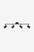 Nordlux - Taklampa Boston 4-rail - Svart - Spotlights - Från Homeroom
