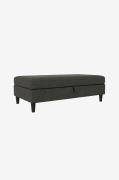 Dorel Home - Ottoman / pall Hartford - Grå - Fotpallar & puffar - Från...