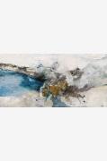 Malerifabrikken - Night Blue / Blandad målning / 140 X70 cm - Blå - Ta...