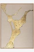 Malerifabrikken - Design Målning / Wild Horizon Gold / 90x120 Cm / Ekr...