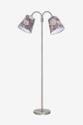PR Home - Golvlampa Amy Flex 2 krom - Brun - Golvlampor - Från Homeroo...