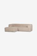 WOOOD - Schäslong Lounge Soffa Bean - Beige - Divansoffor - Från Homer...