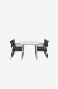 Venture Home - Matgrupp Lina med 6st stolar Copacabana - Beige - Matgr...