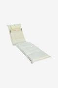 Fritab - Solvagnsdyna Canyon 53x75x124 cm - Vit - Solstolsdynor & sols...