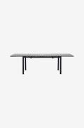 NORDFORM - Trädgårdsbord 160/210/260x95 cm - Grå - Matbord utomhus - F...