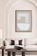 Zelected by Houze - Inramad canva Boho Mania - Beige - Tavlor - Från H...