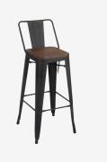 NORDFORM - I Frankrike Barstol 2-pack - Svart - Barstolar & pallar - F...