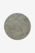 KM Home - Luggmatta Genova Zen rund - Grön - Slätvävda mattor - Från H...