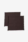 Muubs - Servett Umami, 2-pack - Svart - Servetter - Från Homeroom