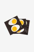 Rotor design - Pappersservetter Egg Halves 20-pack - Svart - Servetter...