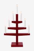Star Trading - Ljusstake Trapp 7 - Röd - Adventsljusstakar - Från Home...