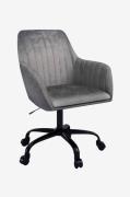 Loft24 - Kontorsfåtölj PERRY2 - Grå - Skrivbordsstolar - Från Homeroom