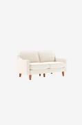 Hanah Home - 2-sits soffa Robin - Vit - 2-sits soffor - Från Homeroom