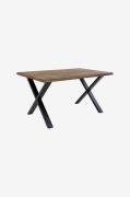 House Nordic - Matbord Mesa, rökt oljad ek, 140x95xh76x4 cm - Brun - M...