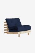 Karup - Loungestol Roots 90 Rå Bas - Blå - Fåtöljer - Från Homeroom