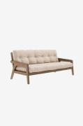 Karup - Bäddsoffa Grab - Beige - Bäddsoffor - Från Homeroom