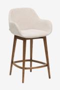 Kave Home - Barstol - konna 4-pack - Beige - Barstolar & pallar - Från...