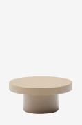 Kave Home - Sidobord för utomhusbruk - aiguablava - Beige - Utebord - ...