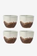 Bloomingville - Paula Kopp, D7xH8 cm, set om 4 - Brun - Koppar & mugga...