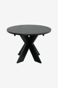 Nordic Furniture Group - Matbord Alver 105+45+45 ask - Svart - Matbord...
