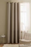 &Home - Mörkläggningsgardin Linnie 1-pack - Beige - Mörkläggningsgardi...