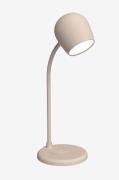 Kreafunk - LED-lampa/Högtalare/Qi Ellie - Beige - Bordslampor - Från H...
