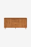 Loft24 - Jerzy Sideboard 160 cm med 2 dörrar och 3 lådor i furu - Brun...
