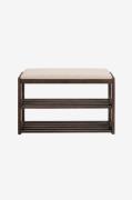 Rowico Home - Konfetti skoställ/bänk 80 - Brun - Skohyllor - Från Home...