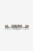 Venture Home - Palazzo Lounge Set - Beige - Loungemöbler - Från Homero...