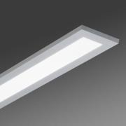 Lenneper LED-takmonteradlampa LAS01, 4 000 K, titansilver