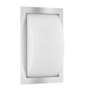 LCD Ivett LED-utomhusvägglampa, rostfritt stål, sensor