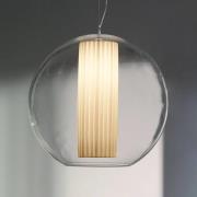 Modo Luce Bolla hänglampa vit tyg Ø 60 cm