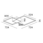 Wever & Ducré Lighting WEVER & DUCRÉ Venn 2.0 Taklampa 47W 2 700K vit