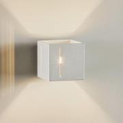 SOLLUX LIGHTING Vägglampa Topic up/down i aluminium, grå