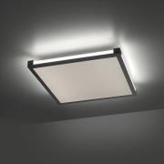 JUST LIGHT. LED-taklampa Mario 45 x 45 cm, dimbar, RGBW