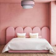 Duolla Taklampa Pastell Trio Ø 60 cm rosa/grå/ljusgrå