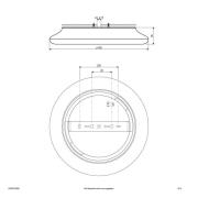 EVN Catino LED-taklampa, sensor, 40 cm