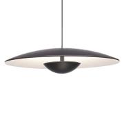 MARSET Ginger LED-pendel triac Ø42cm wenge/vit