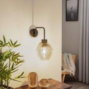 EMIBIG LIGHTING Vägglampa Lukka, 1 lampa, svart/grafit