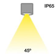 The Light Group SLC MiniOne Fast LED-downlight IP65 svart 927