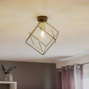 TK Lighting Taklampa Alambre 1 lampa, guld/svart