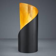 Reality Leuchten Frank bordslampa - svart och guld