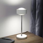 Top Light Puk! 120 Eye Table LED, linser matt, vit/krom