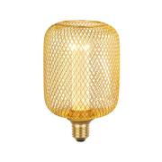 Searchlight LED-lampa E27 Mesh 3,5W 1.800K guld